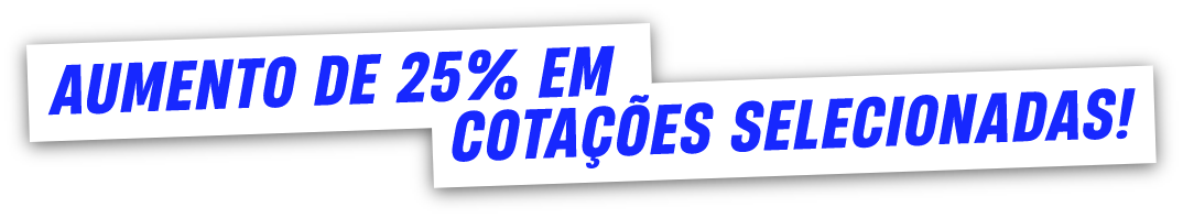 Aumento de 25%